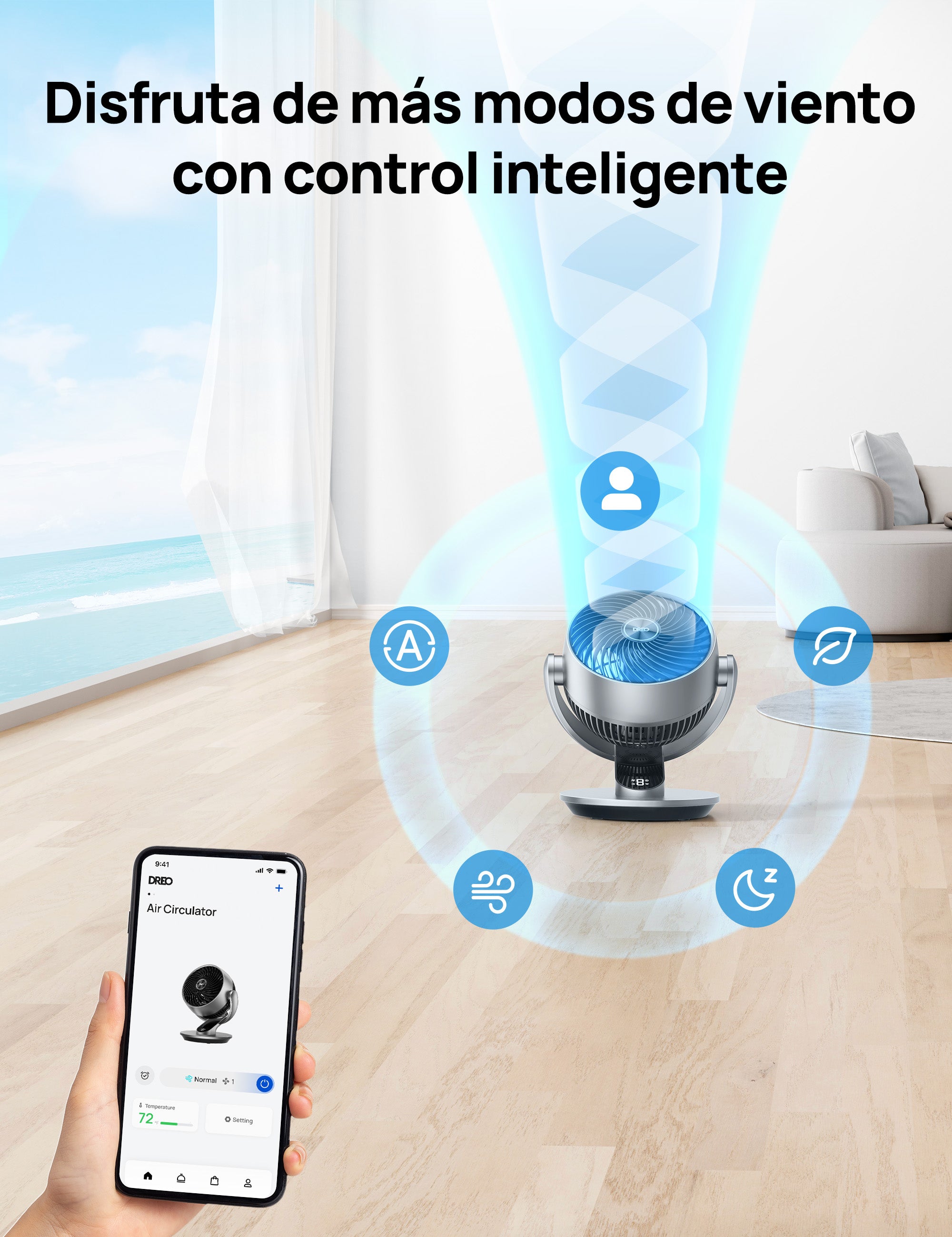 Ventilador de Mesa TurboPoly™ 511S