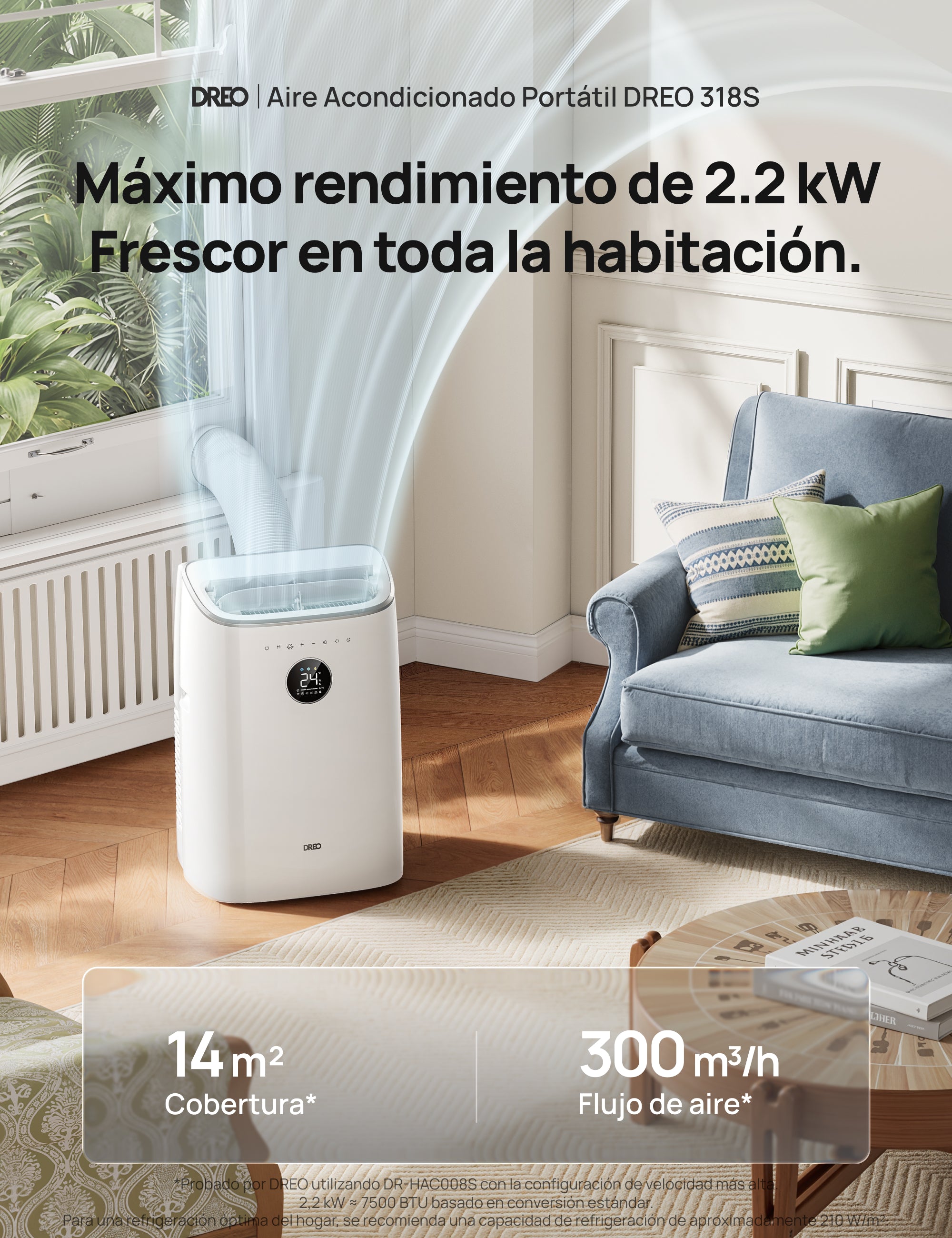 Aire Acondicionado Portable 318S