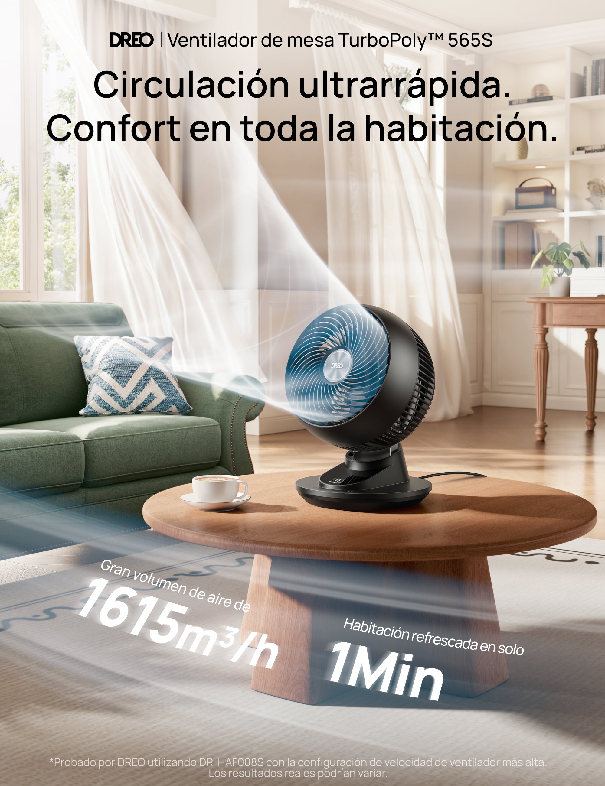 Ventilador TurboPoly™ 565S