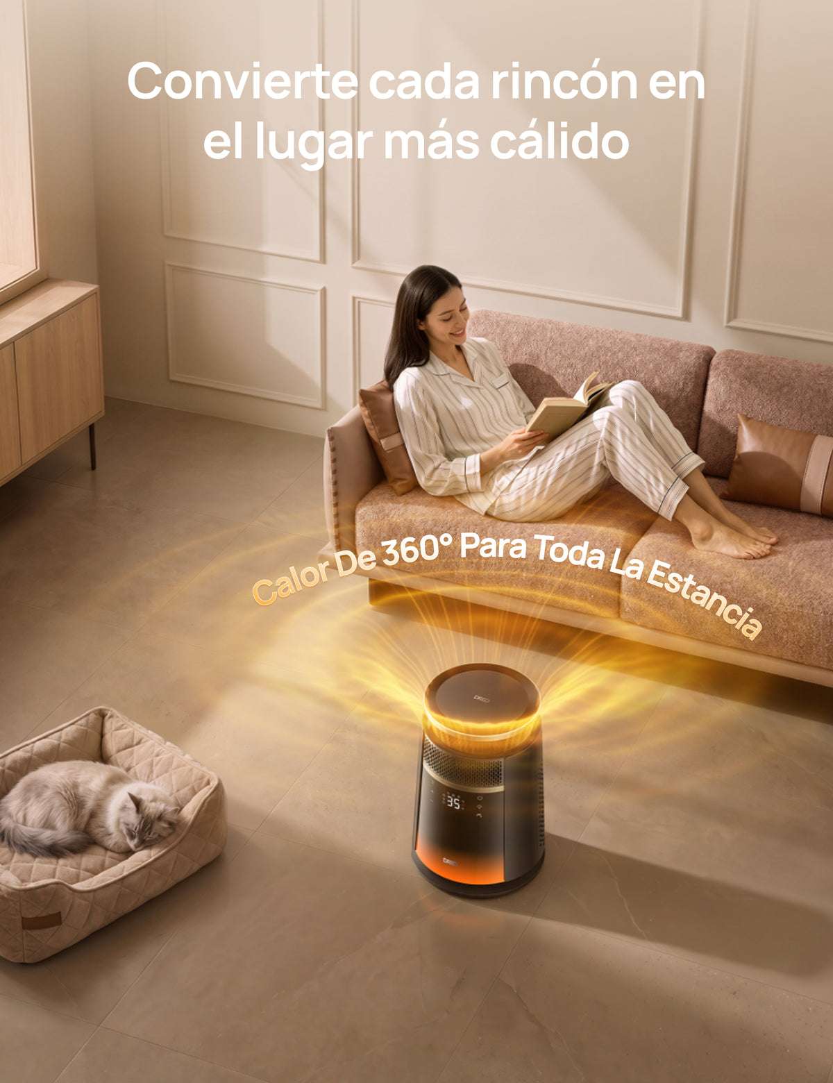 Calefactor para toda la habitación 720S