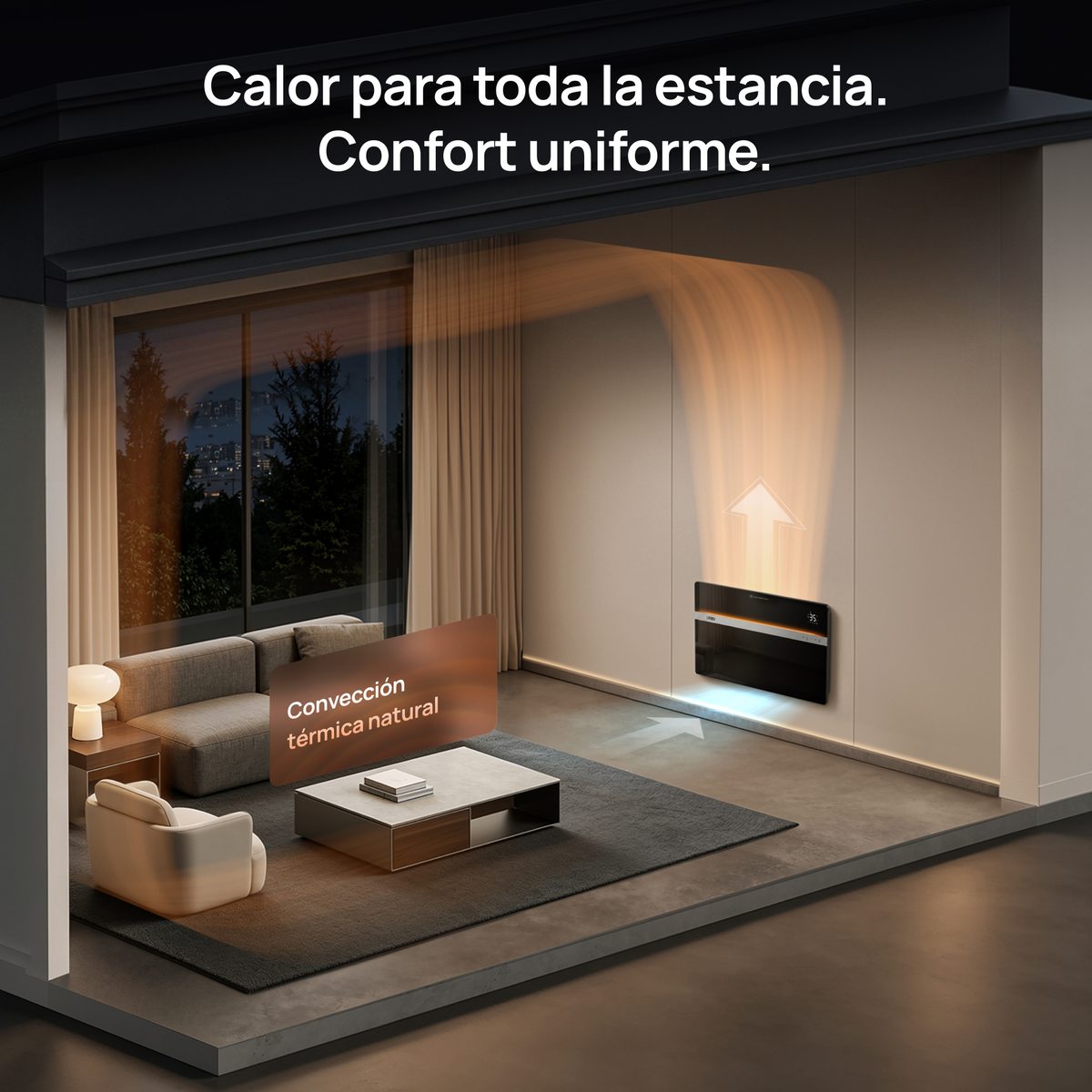 Calefactor de convección 711S