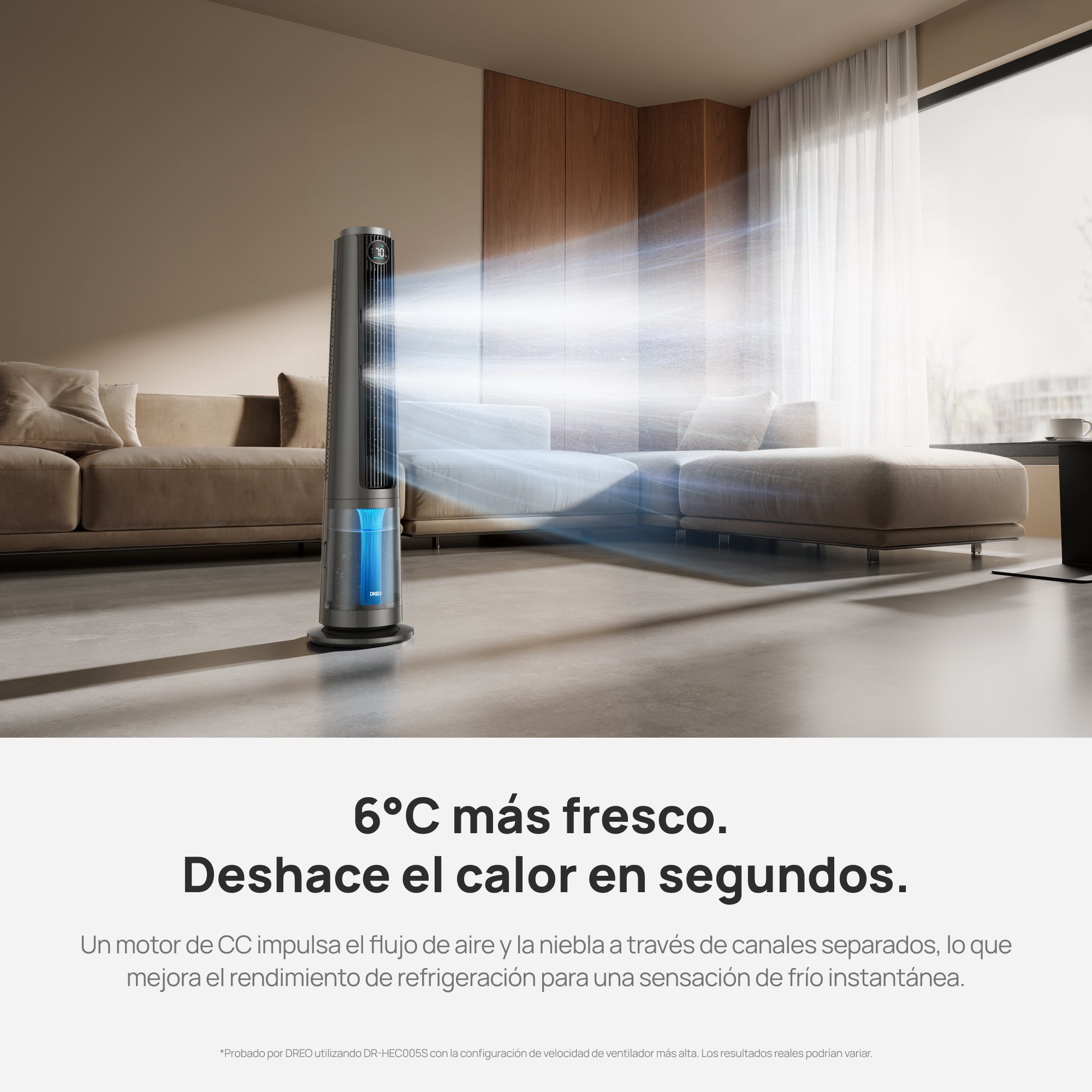 Ventilador nebulizador TurboCool™ 765S