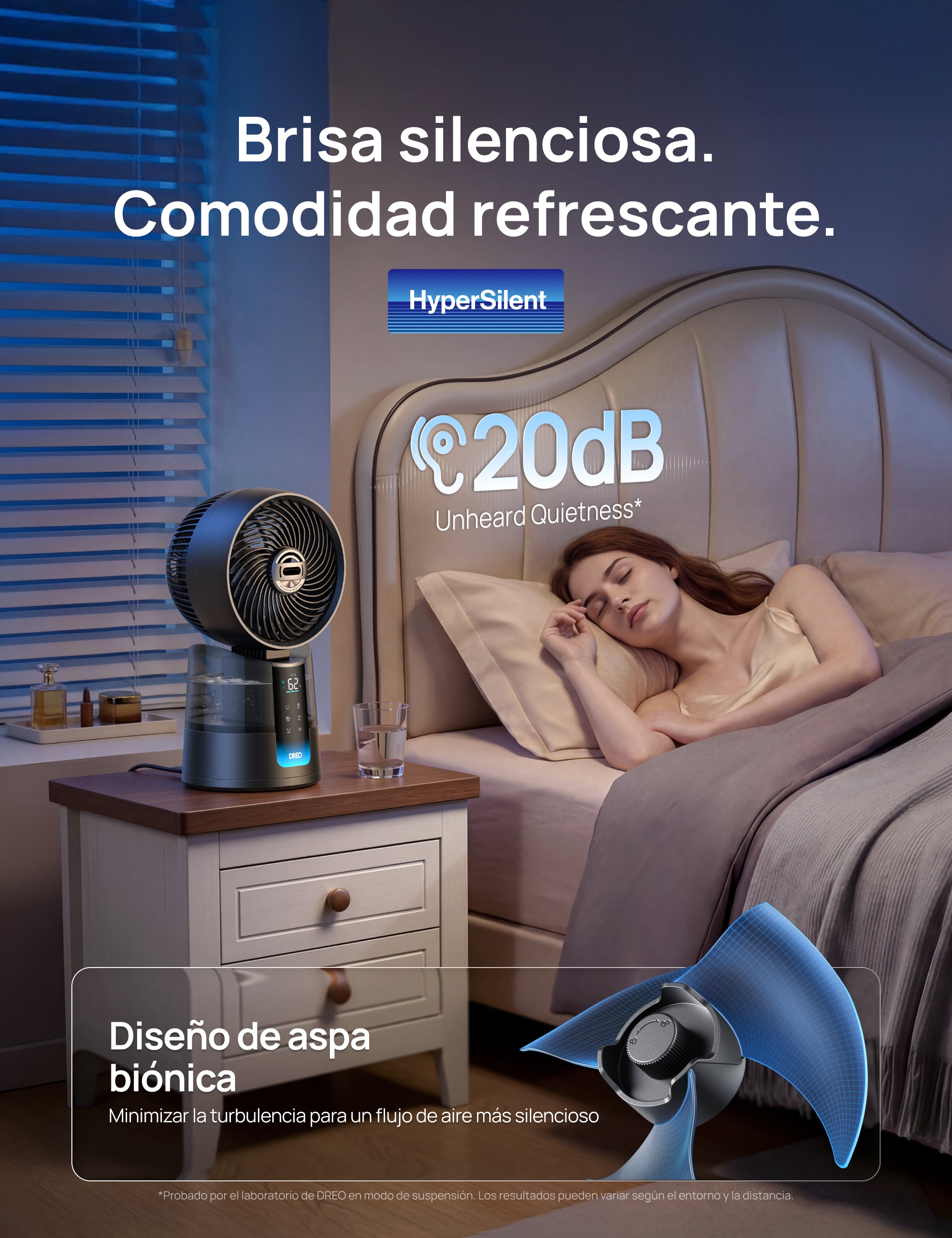 Ventilador nebulizador TurboCool™ 516S