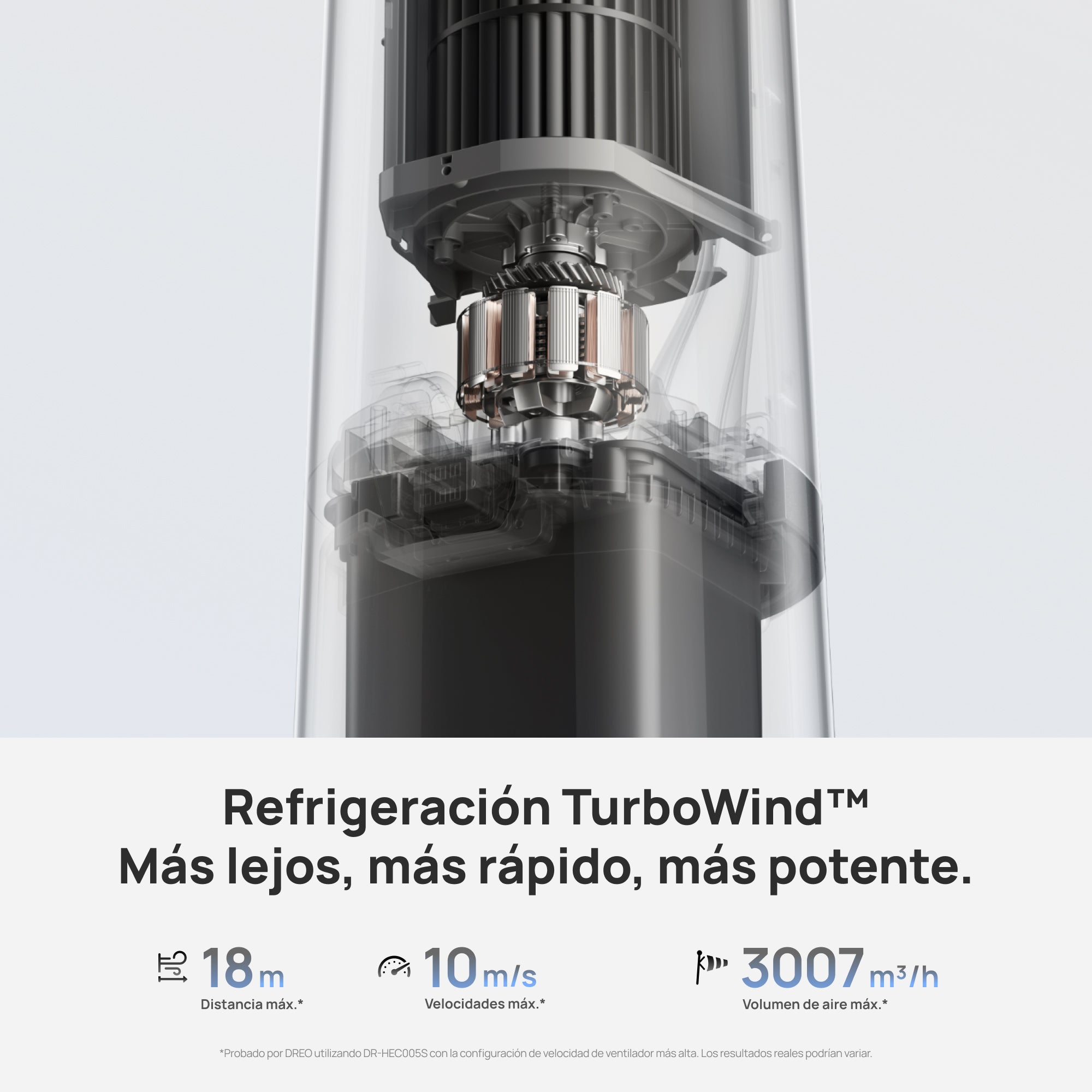 Ventilador nebulizador TurboCool™ 765S
