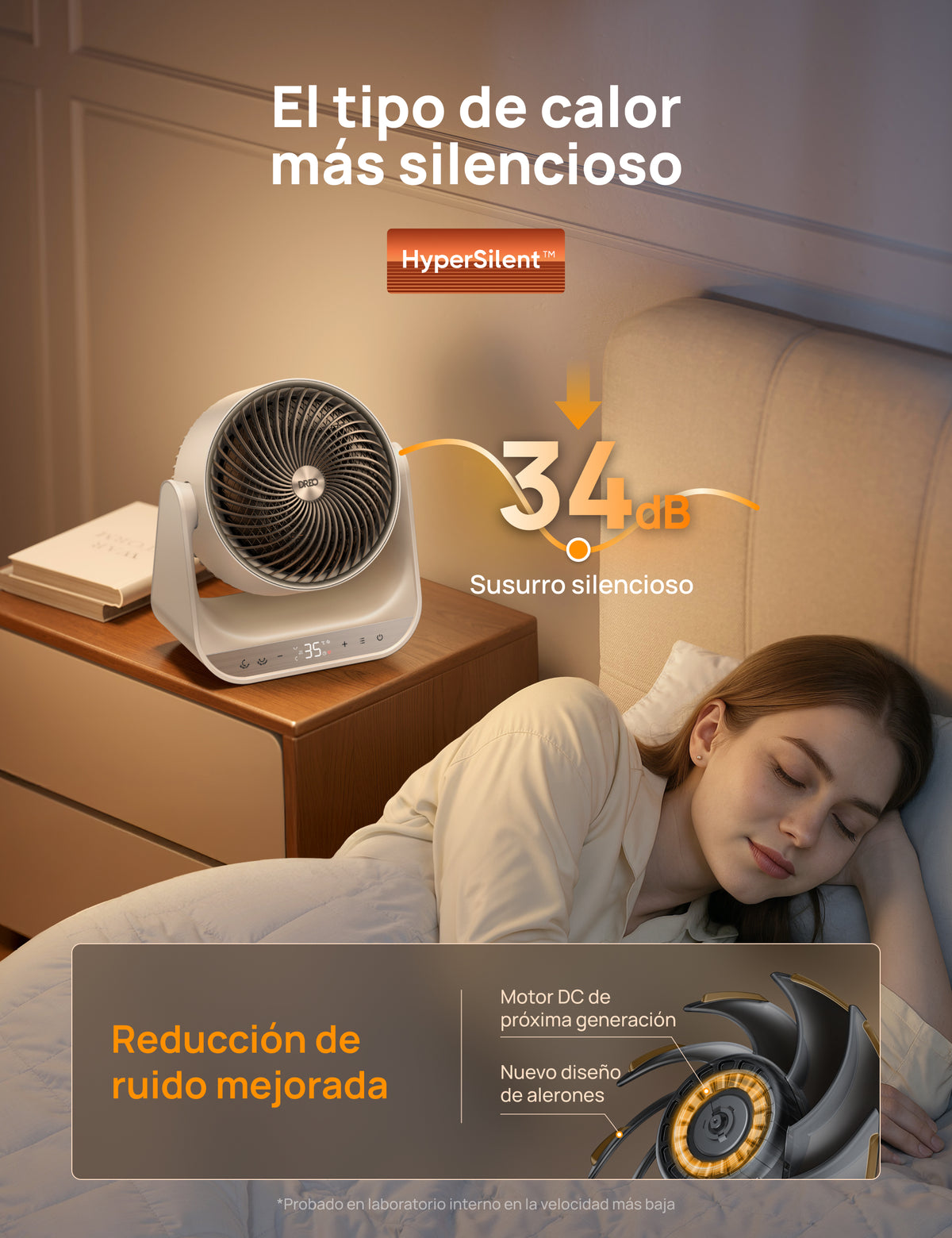 Calefactor para toda la habitación 714S