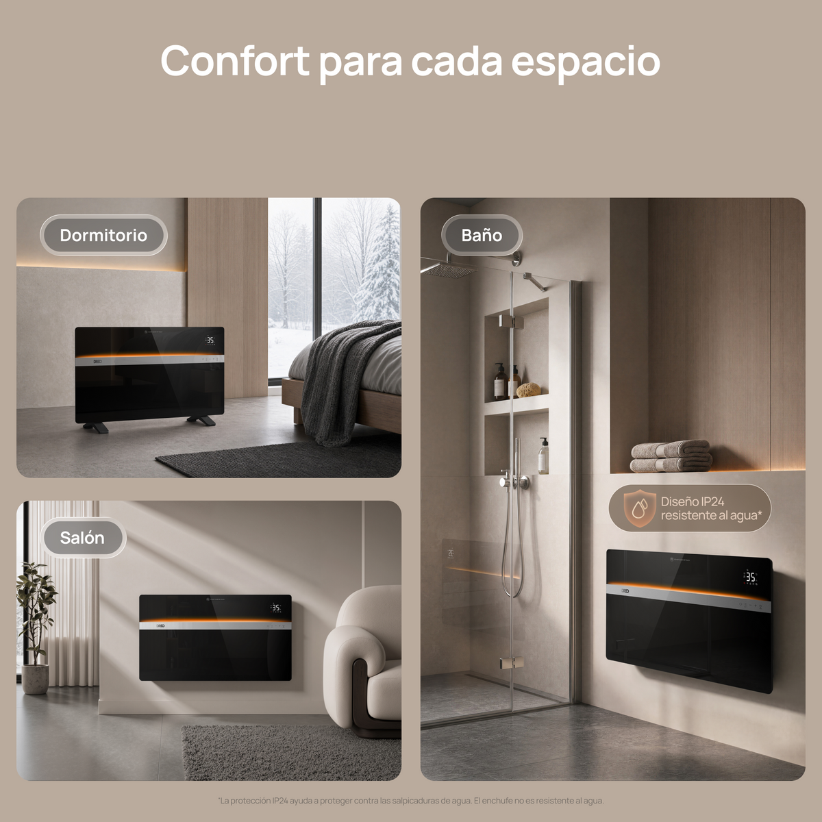 Calefactor de convección 711S