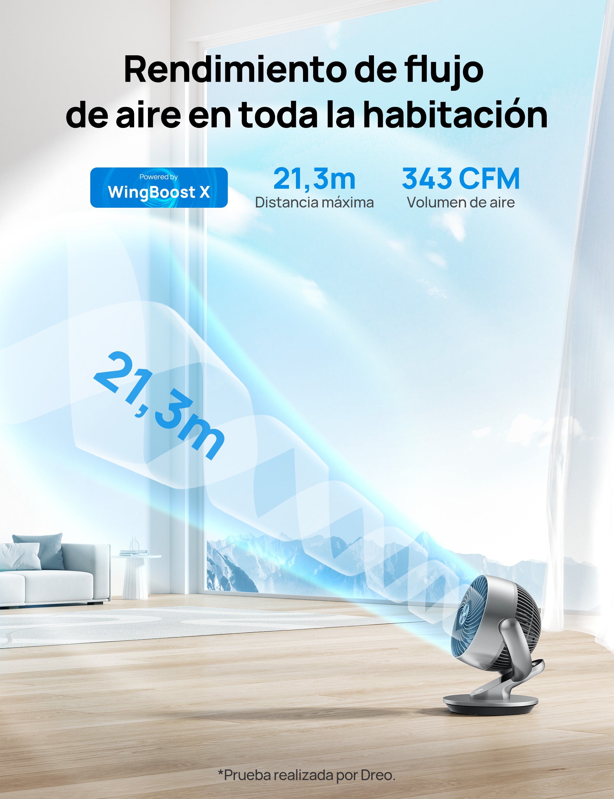 Ventilador de Mesa TurboPoly™ 511S