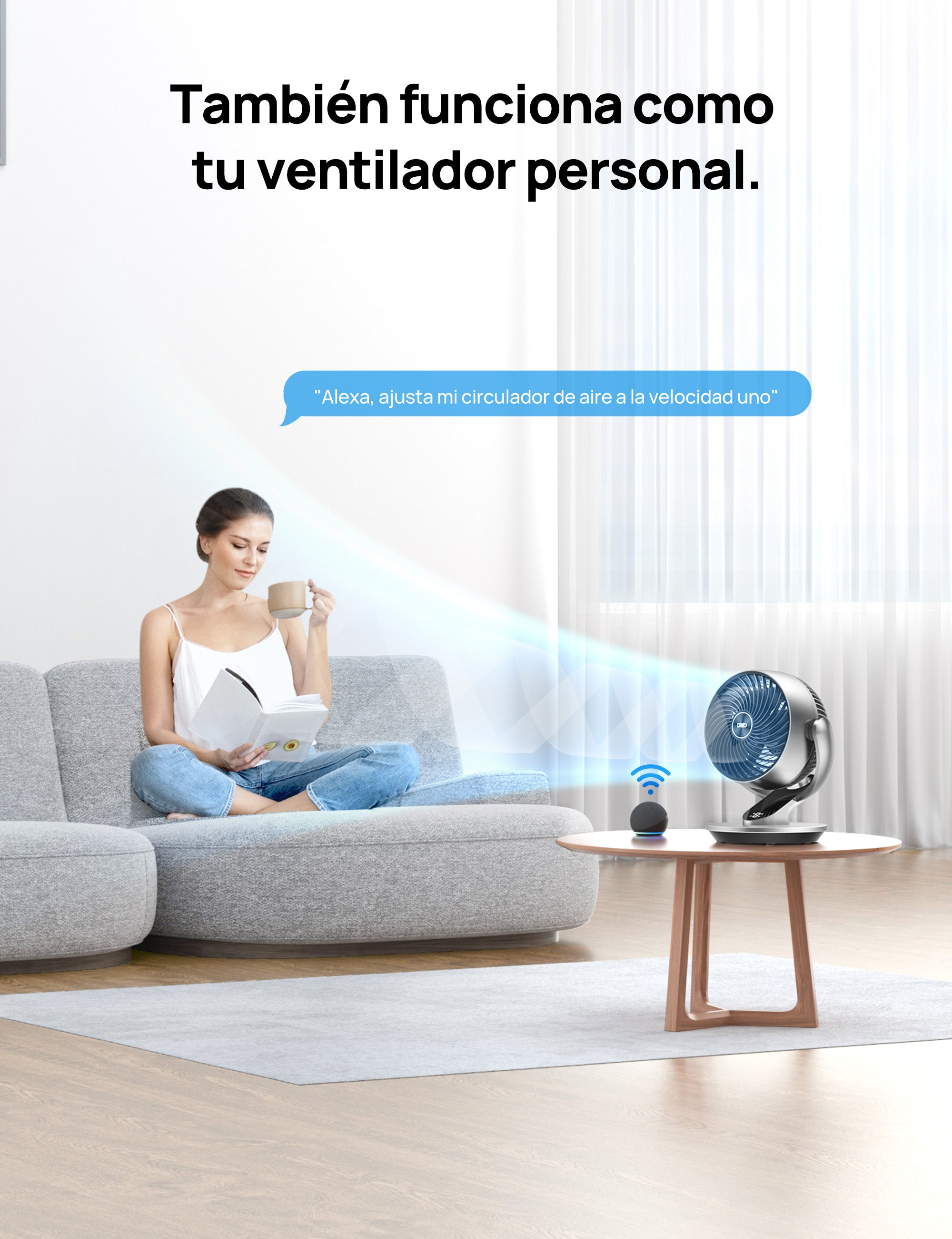 Ventilador de Mesa TurboPoly™ 511S
