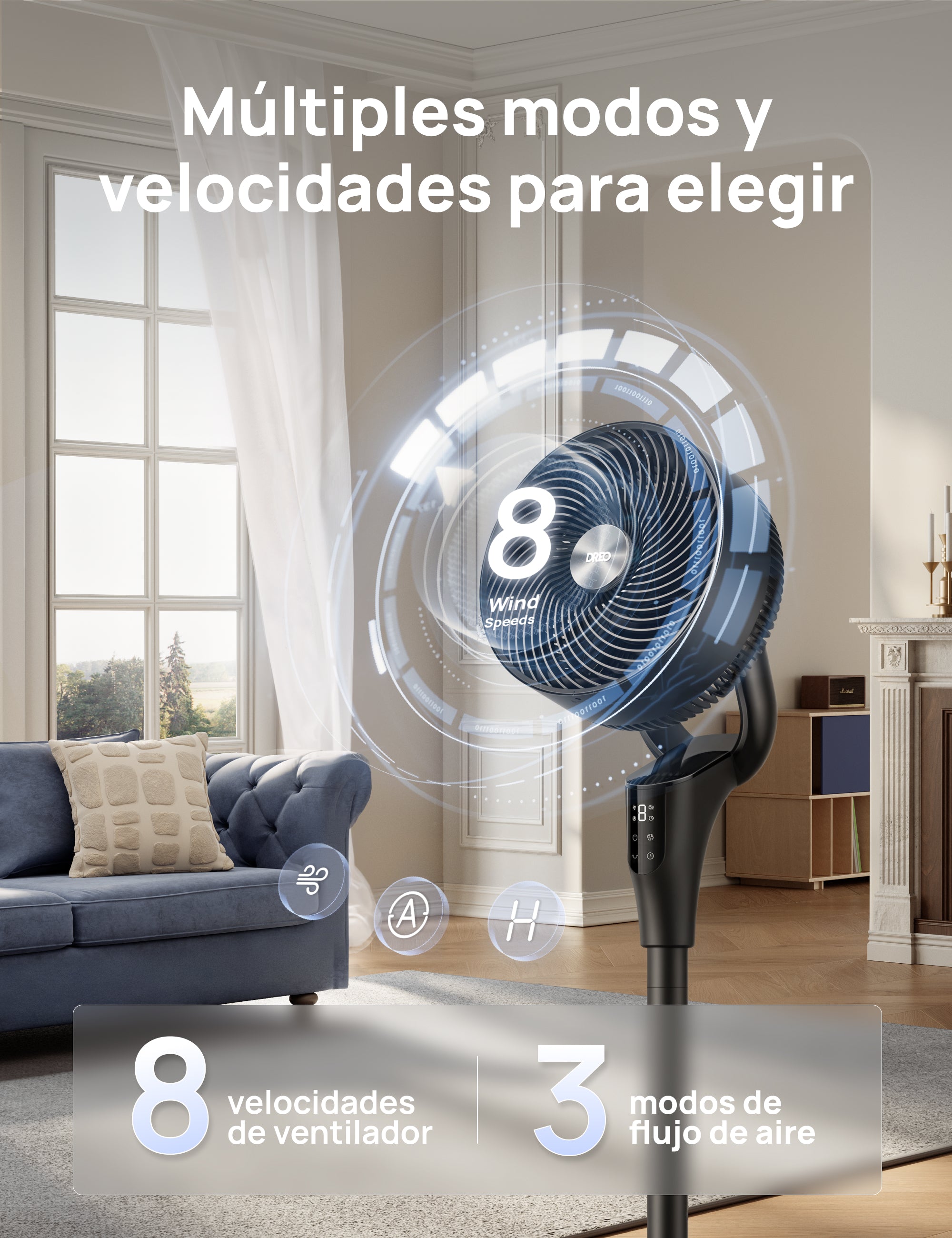 Ventilador de Mesa TurboPoly™ 353