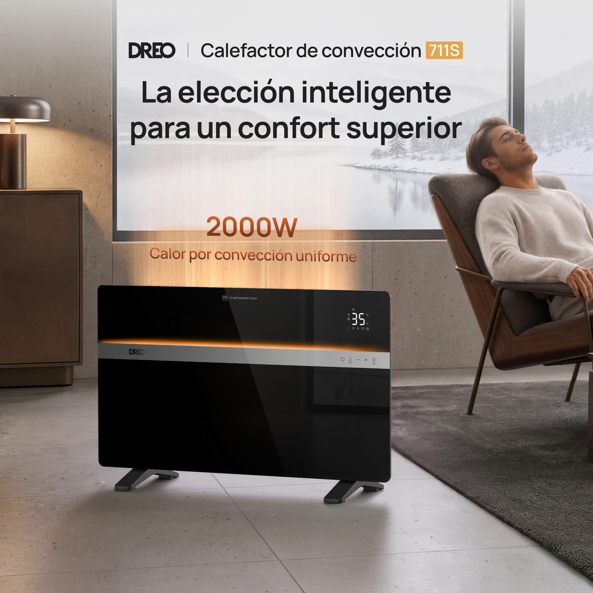 Calefactor de convección 711S
