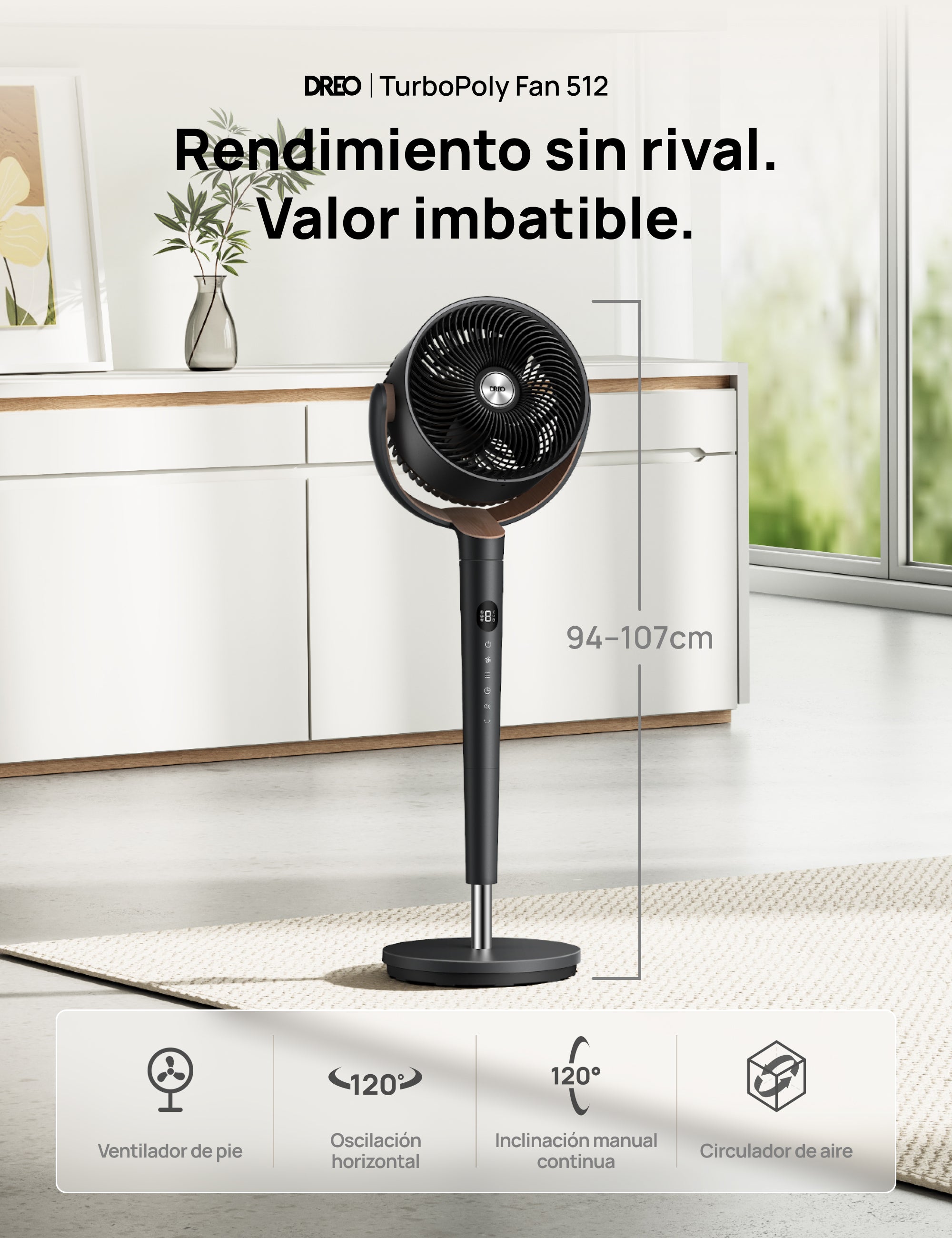Ventilador TurboPoly™ 512
