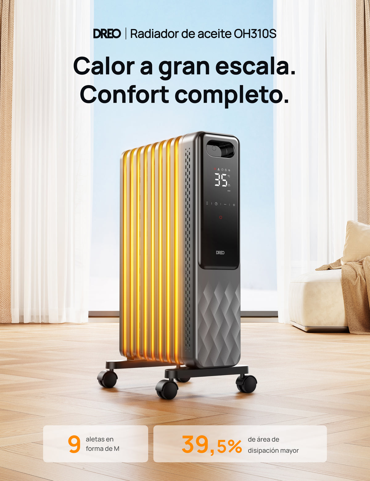 Radiador de aceite 310S