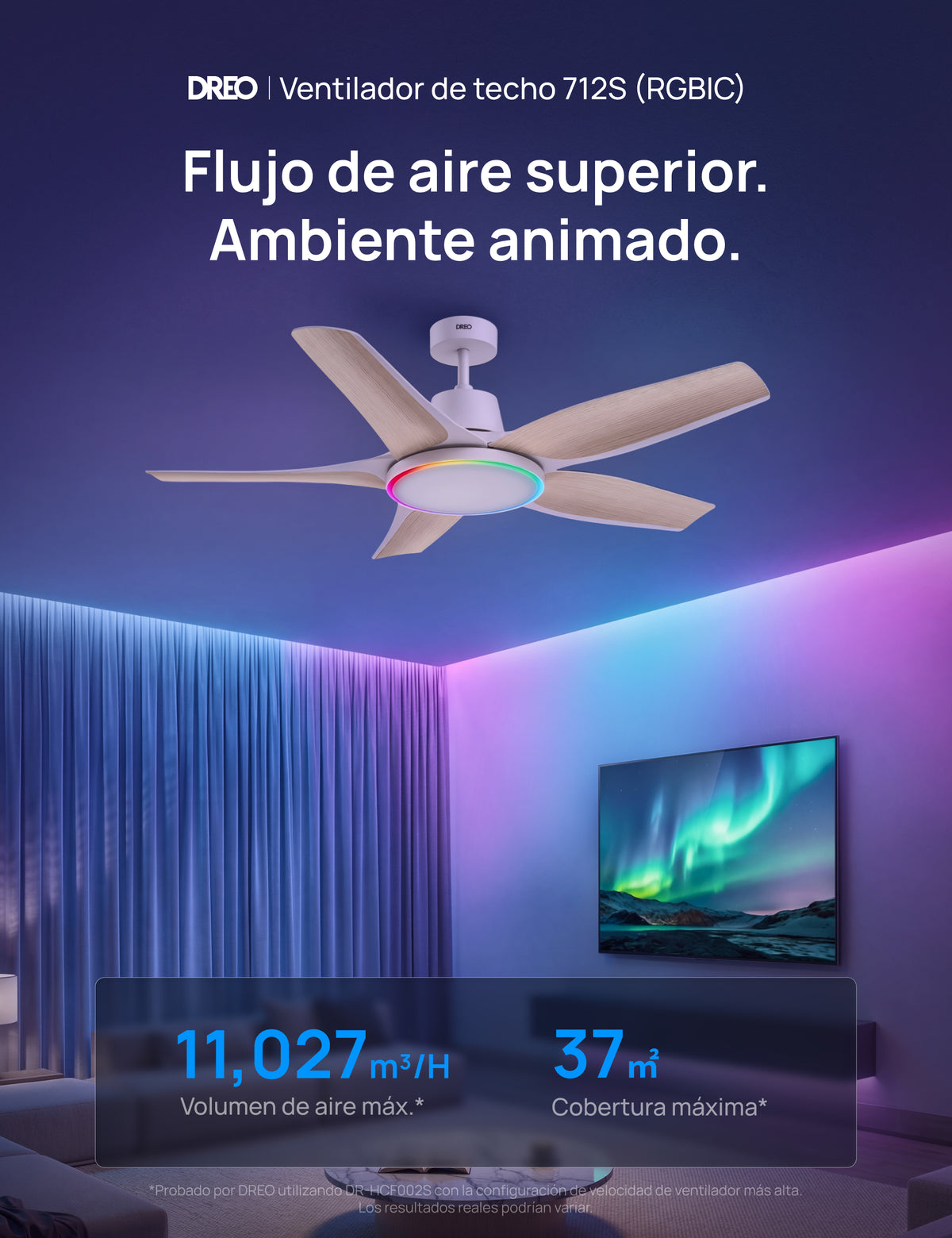 Ventilador de Techo 712S
