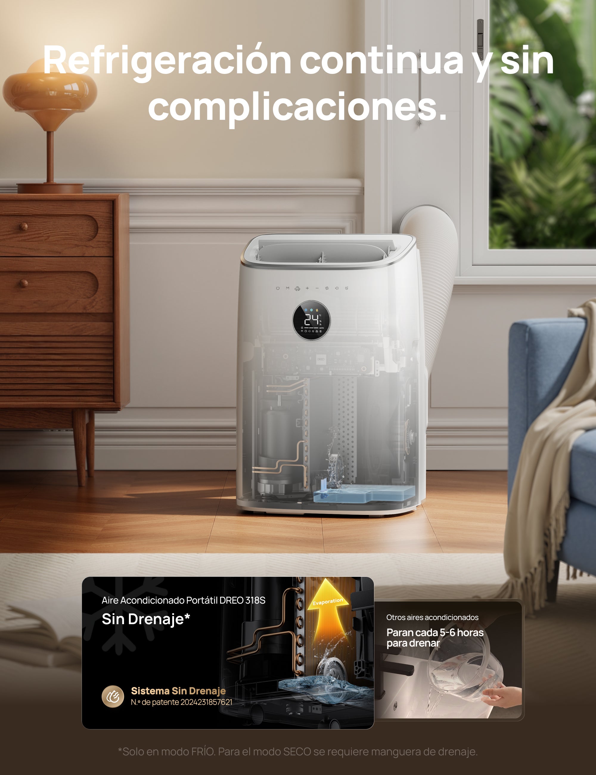 Aire Acondicionado Portable 318S