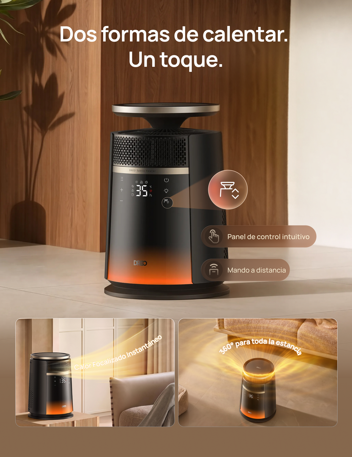 Calefactor para toda la habitación 720S