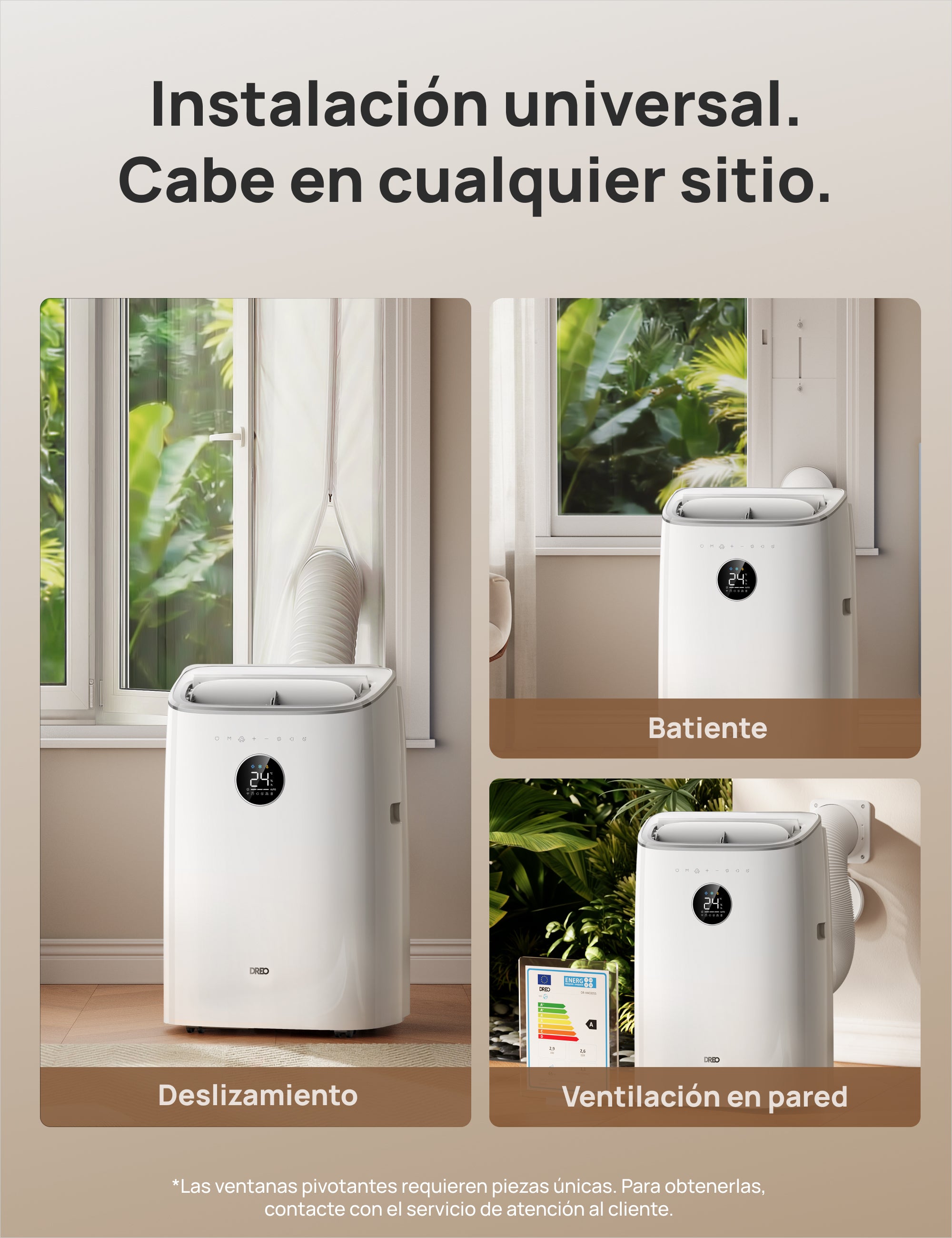 Aire Acondicionado Portable 318S