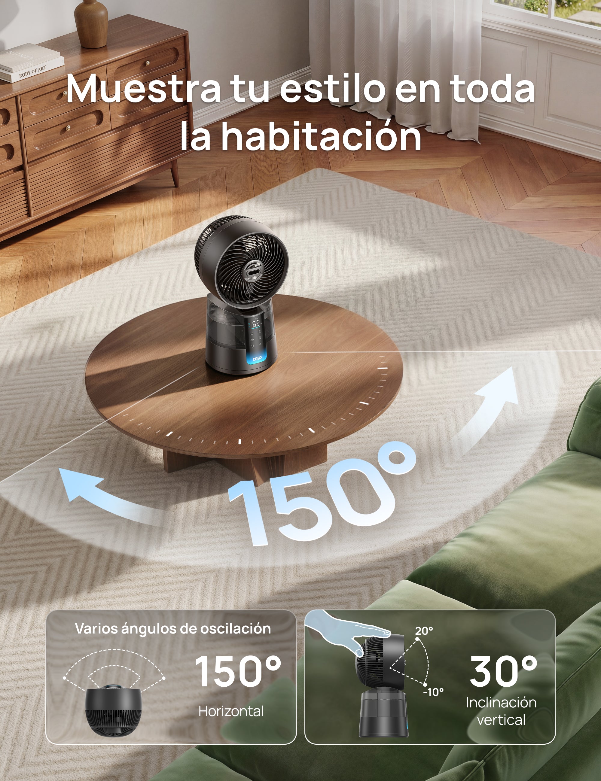 Ventilador nebulizador TurboCool™ 516S