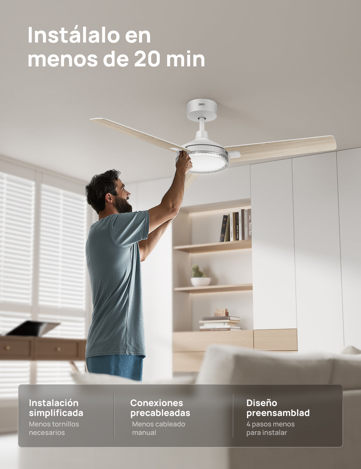 Ventilador de Techo 334