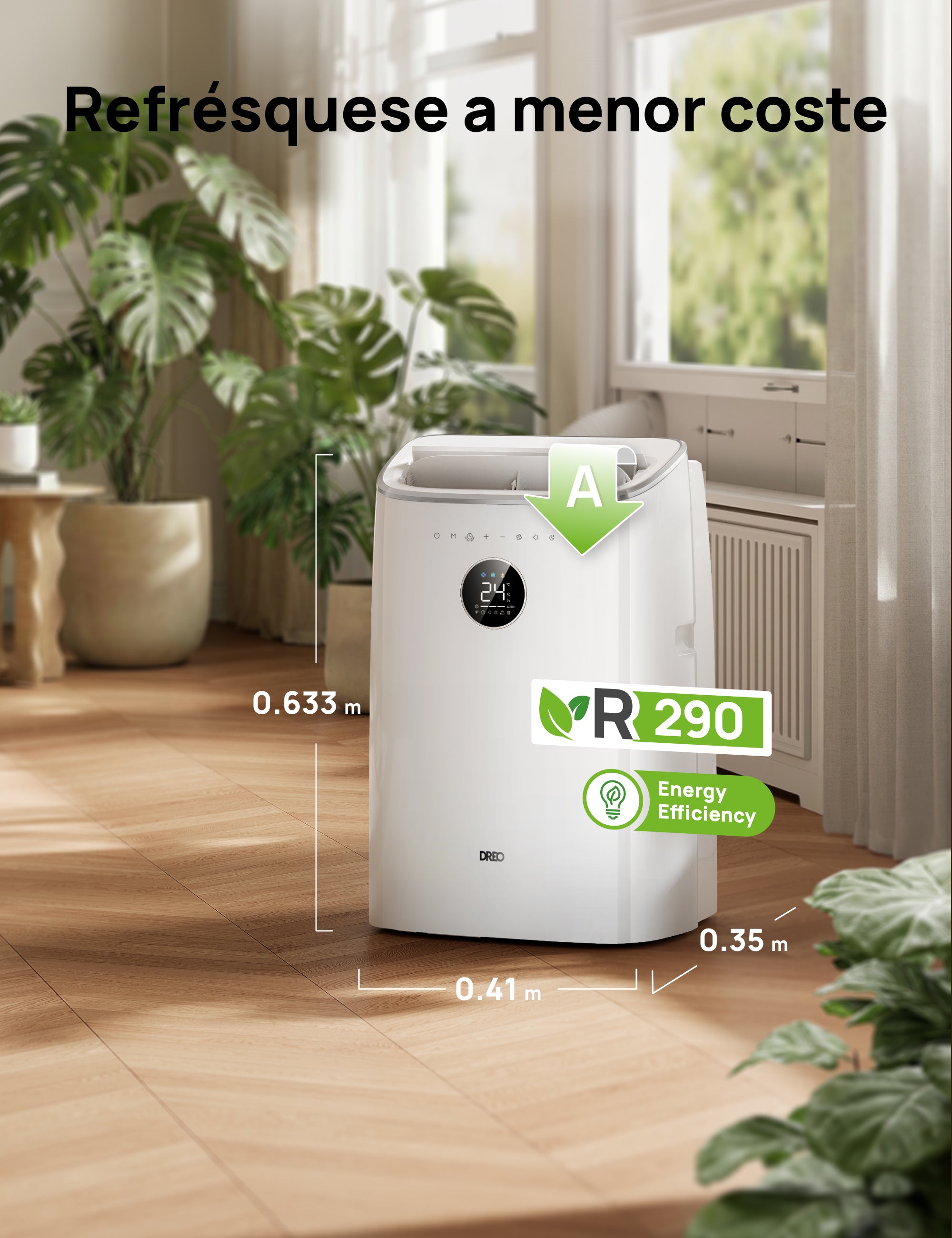 Aire Acondicionado Portable 318S