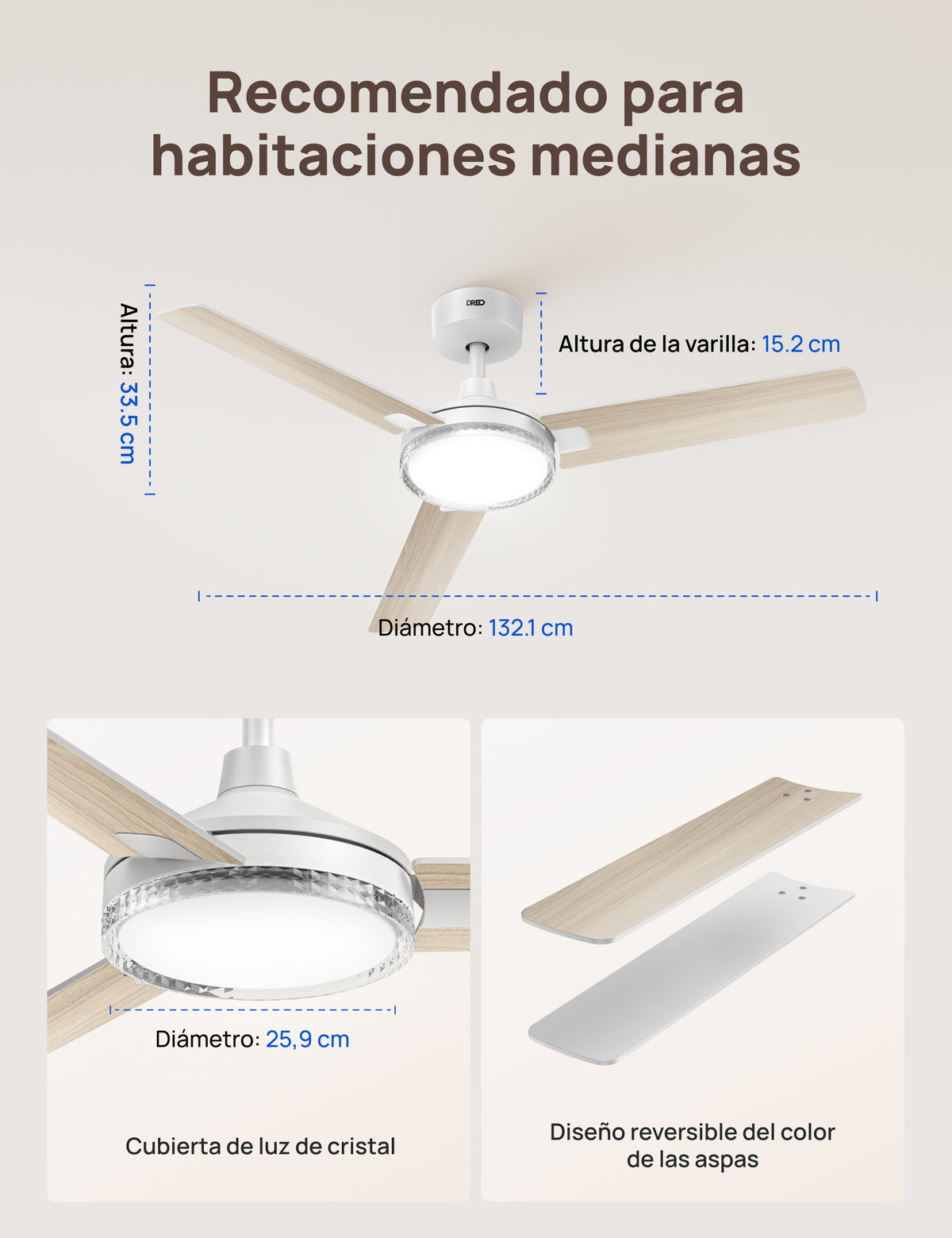 Ventilador de Techo 334
