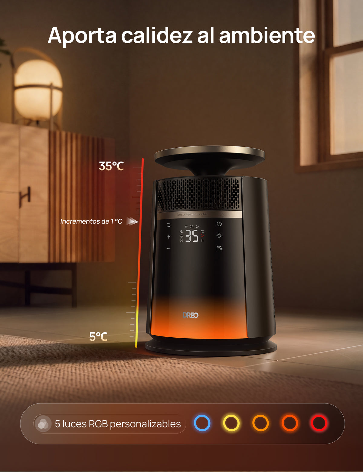Calefactor para toda la habitación 720S